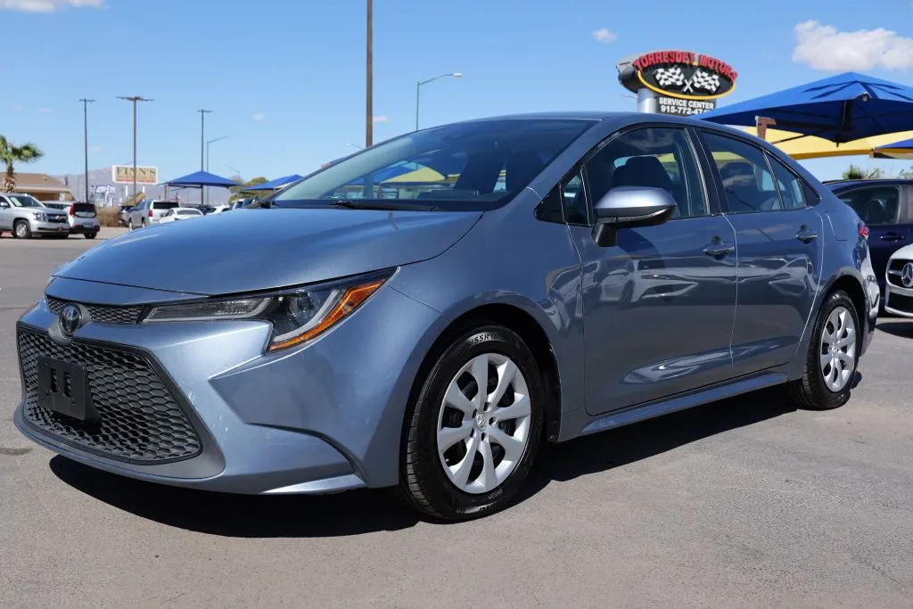 Gray 2021 Toyota Corolla LE Sedan 4D for sale in El Paso, TX