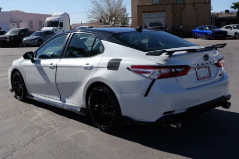 Another view of 2021 Toyota Camry TRD Sedan 4D for sale in El Paso, TX at Torresdey Motors Alameda
