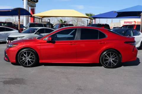 Photos of 2021 Toyota Camry SE Sedan 4D for sale in El Paso, TX at Torresdey Motors Alameda