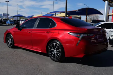 Another view of 2021 Toyota Camry SE Sedan 4D for sale in El Paso, TX at Torresdey Motors Alameda
