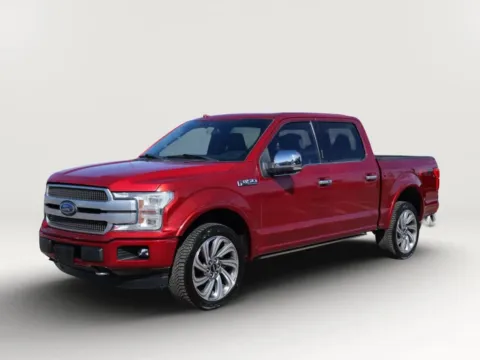 Red 2019 Ford F-150 SuperCrew Cab Platinum Pickup 4D 5 1/2 ft for sale in El Paso, TX