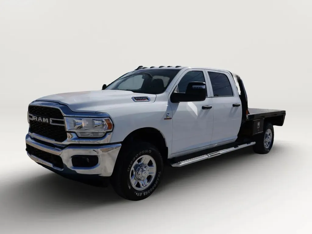 White 2024 Ram 2500 Crew Cab Tradesman Pickup 4D 8 ft for sale in El Paso, TX
