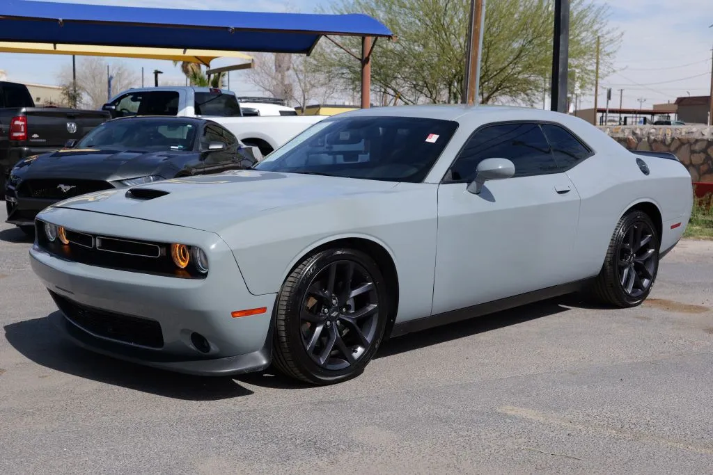 Gray 2021 Dodge Challenger GT Coupe 2D for sale in El Paso, TX
