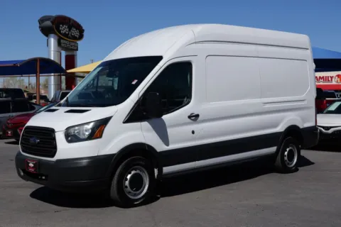 White 2018 Ford Transit 250 Van High Roof w/Sliding Side Door w/LWB Van 3D for sale in El Paso, TX