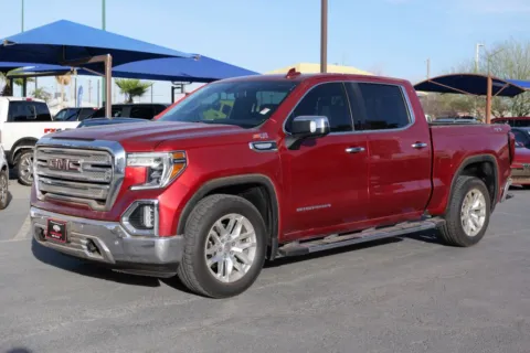 Red 2019 GMC Sierra 1500 Crew Cab SLT Pickup 4D 5 3/4 ft for sale in El Paso, TX