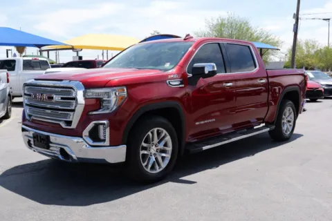 Red 2019 GMC Sierra 1500 Crew Cab SLT Pickup 4D 5 3/4 ft for sale in El Paso, TX