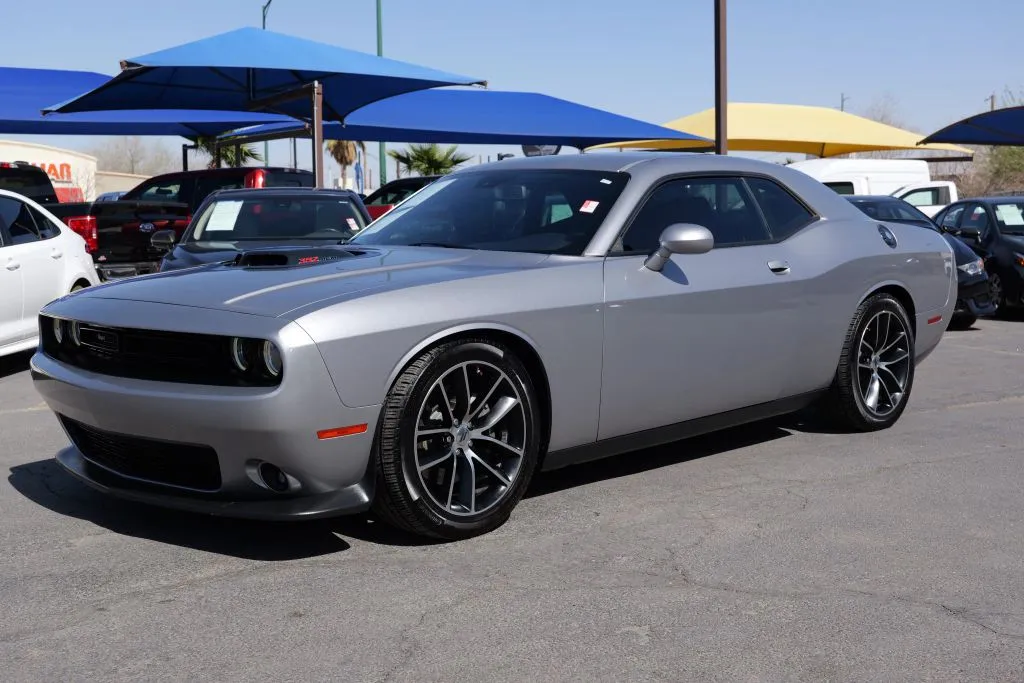Silver 2017 Dodge Challenger 392 Hemi Scat Pack Shaker Coupe 2D for sale in El Paso, TX