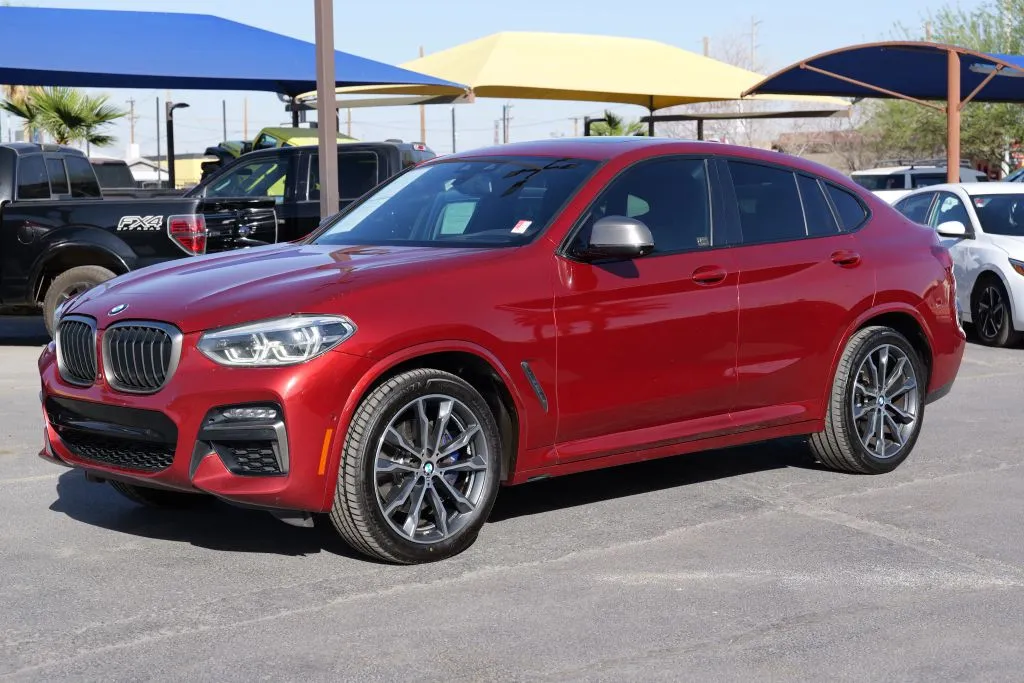 Red 2020 BMW X4 M40i Sport Utility 4D for sale in El Paso, TX