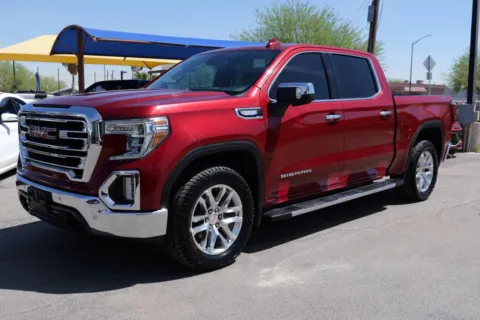 Red 2020 GMC Sierra 1500 Crew Cab SLT Pickup 4D 5 3/4 ft for sale in El Paso, TX