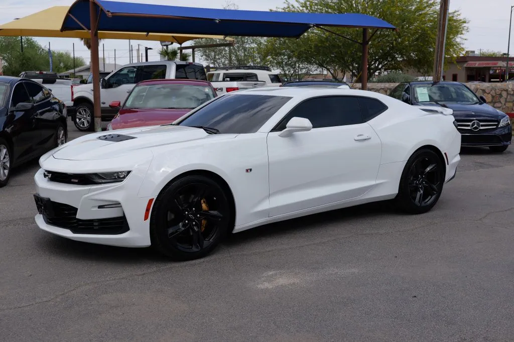 White 2022 Chevrolet Camaro SS Coupe 2D for sale in El Paso, TX