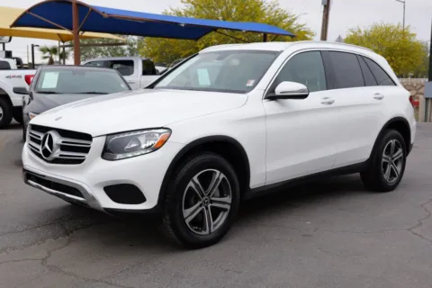 White 2018 Mercedes-Benz GLC 300 Sport Utility 4D for sale in El Paso, TX