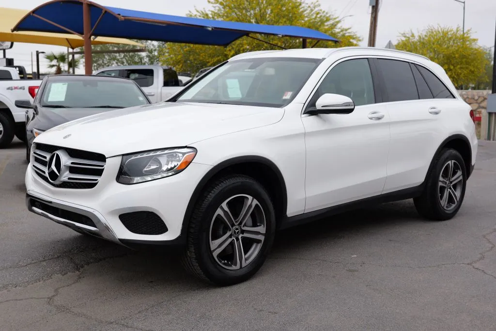 White 2018 Mercedes-Benz GLC 300 Sport Utility 4D for sale in El Paso, TX