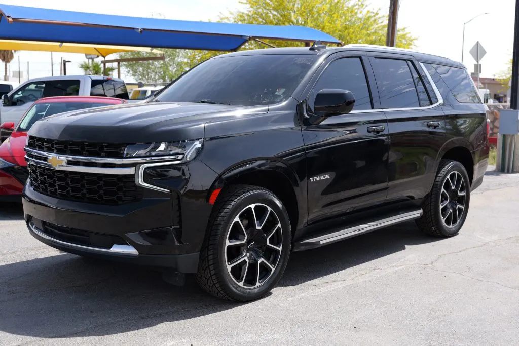 Black 2022 Chevrolet Tahoe LS Sport Utility 4D for sale in El Paso, TX