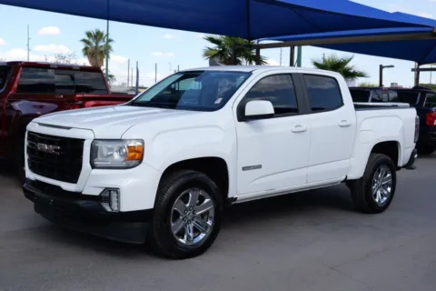 White 2021 GMC Canyon Crew Cab Elevation Pickup 4D 5 ft for sale in El Paso, TX