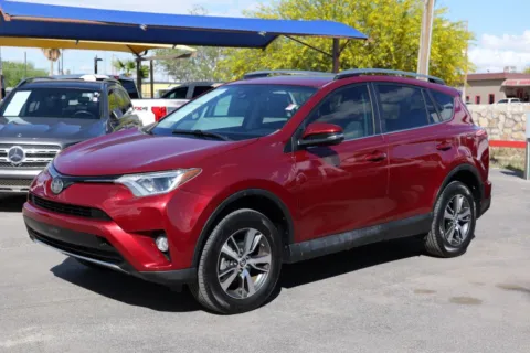 Red 2018 Toyota RAV4 XLE Sport Utility 4D for sale in El Paso, TX