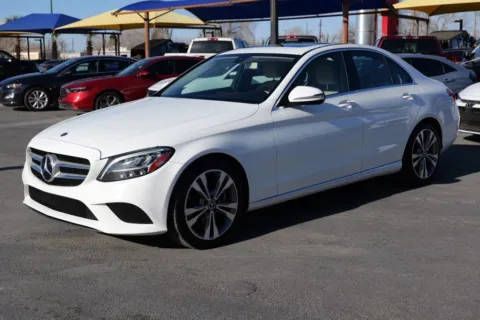 White 2020 Mercedes-Benz C-Class C 300 Sedan 4D for sale in El Paso, TX