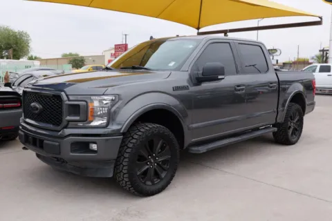 Gray 2020 Ford F-150 SuperCrew Cab XLT Pickup 4D 5 1/2 ft for sale in El Paso, TX