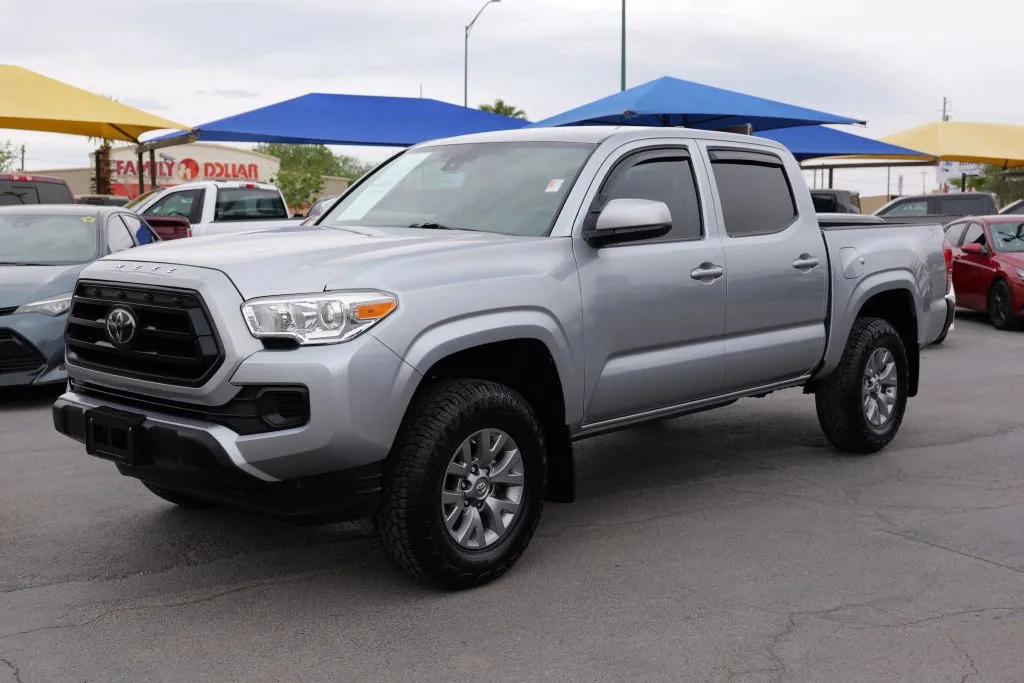 Silver 2021 Toyota Tacoma Double Cab SR Pickup 4D 5 ft for sale in El Paso, TX
