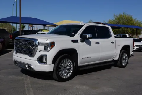 White 2019 GMC Sierra 1500 Crew Cab Denali Pickup 4D 5 3/4 ft for sale in El Paso, TX