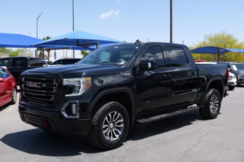 Black 2021 GMC Sierra 1500 Crew Cab AT4 Pickup 4D 5 3/4 ft for sale in El Paso, TX