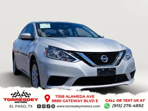 Silver 2018 Nissan Sentra SL Sedan 4D for sale in El Paso, TX