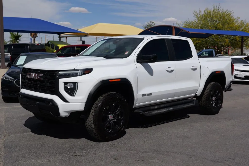 White 2024 GMC Canyon Crew Cab Elevation Pickup 4D 5 ft for sale in El Paso, TX