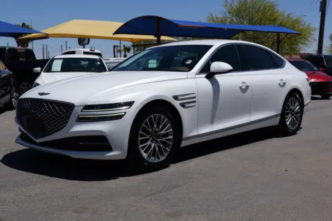 White 2023 Genesis G80 2.5T Sedan 4D for sale in El Paso, TX
