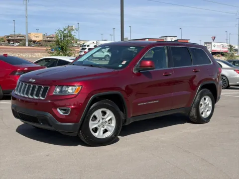 Red 2016 Jeep Grand Cherokee Laredo E Sport Utility 4D for sale in El Paso, TX