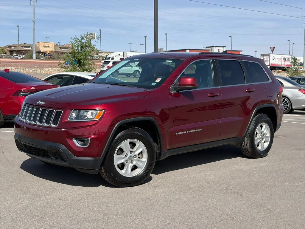 Red 2016 Jeep Grand Cherokee Laredo E Sport Utility 4D for sale in El Paso, TX