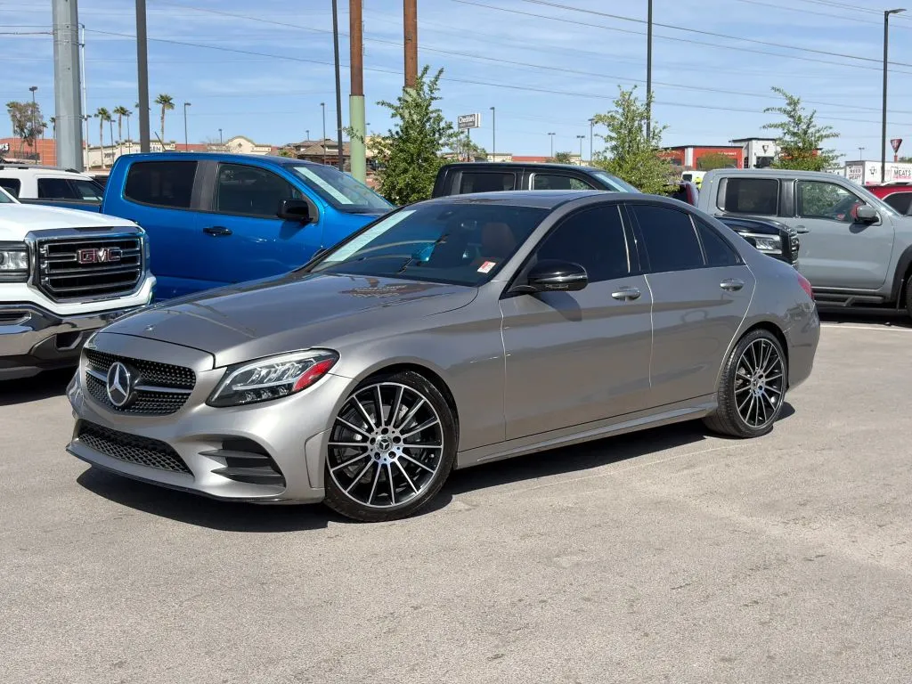 Silver 2019 Mercedes-Benz C-Class C 300 Sedan 4D for sale in El Paso, TX
