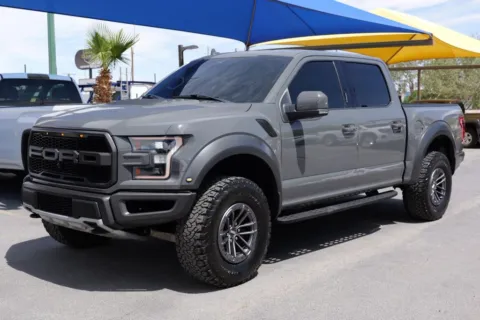 Gray 2020 Ford F-150 SuperCrew Cab Raptor Pickup 4D 5 1/2 ft for sale in El Paso, TX
