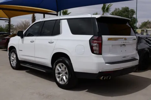 Another view of 2021 Chevrolet Tahoe Premier Sport Utility 4D for sale in El Paso, TX at Torresdey Motors Alameda