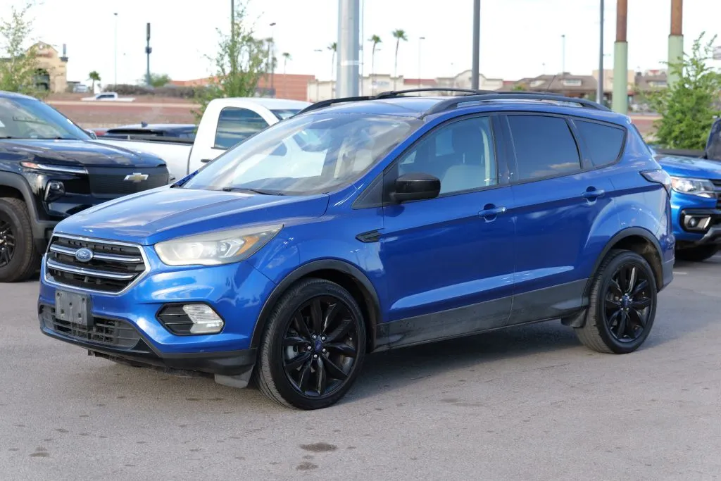 Blue 2017 Ford Escape SE Sport Utility 4D for sale in El Paso, TX