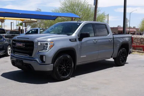 Gray 2021 GMC Sierra 1500 Crew Cab Elevation Pickup 4D 5 3/4 ft for sale in El Paso, TX