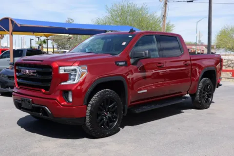 Red 2021 GMC Sierra 1500 Crew Cab Elevation Pickup 4D 5 3/4 ft for sale in El Paso, TX