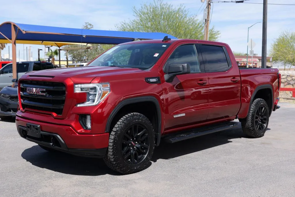Red 2021 GMC Sierra 1500 Crew Cab Elevation Pickup 4D 5 3/4 ft for sale in El Paso, TX