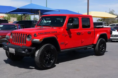 Red 2020 Jeep Gladiator Rubicon Pickup 4D 5 ft for sale in El Paso, TX
