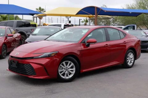 Red 2025 Toyota Camry LE Sedan 4D for sale in El Paso, TX