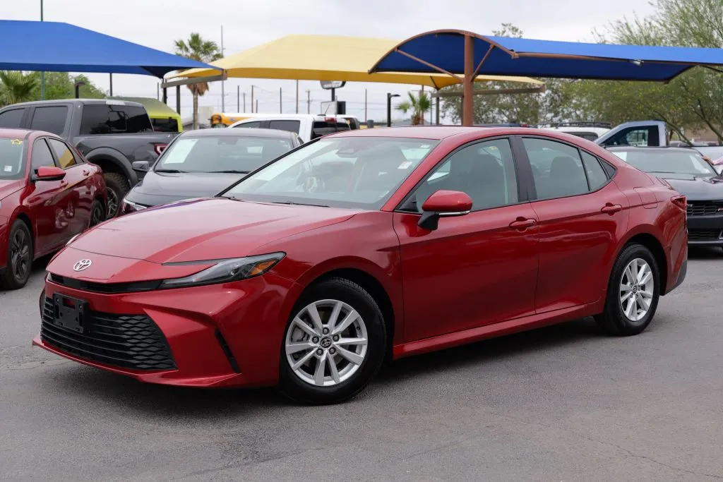 Red 2025 Toyota Camry LE Sedan 4D for sale in El Paso, TX