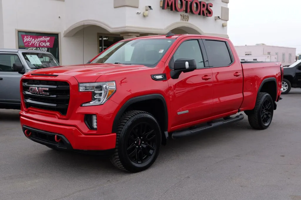 Red 2021 GMC Sierra 1500 Crew Cab Elevation Pickup 4D 6 1/2 ft for sale in El Paso, TX