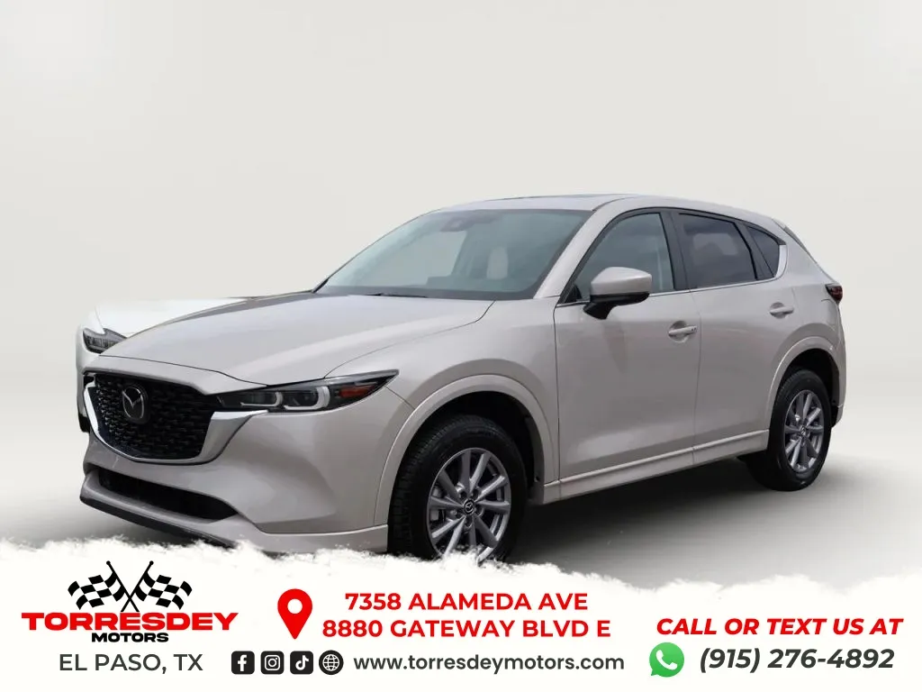 Beige 2025 MAZDA CX-5 2.5 S Preferred Sport Utility 4D for sale in El Paso, TX