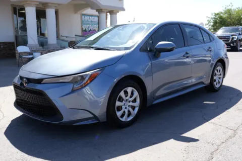 Gray 2020 Toyota Corolla LE Sedan 4D for sale in El Paso, TX