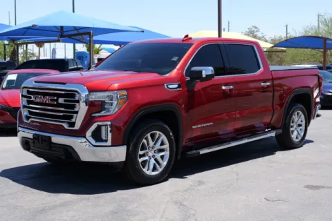 Red 2019 GMC Sierra 1500 Crew Cab SLT Pickup 4D 5 3/4 ft for sale in El Paso, TX