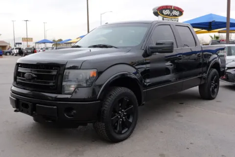 Black 2013 Ford F-150 SuperCrew Cab FX4 Pickup 4D 5 1/2 ft for sale in El Paso, TX