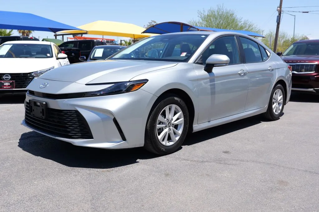 Silver 2025 Toyota Camry LE Sedan 4D for sale in El Paso, TX