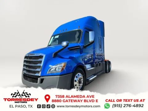 Blue 2018 Freightliner Cascadia New Cascadia 126' BBC for sale in El Paso, TX