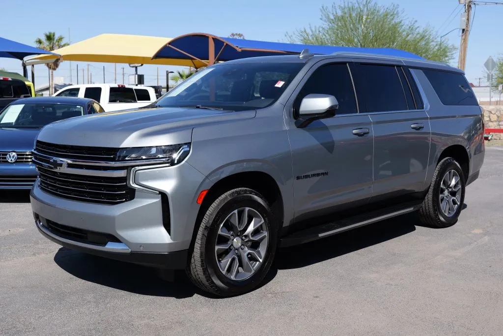 Gray 2023 Chevrolet Suburban LT Sport Utility 4D for sale in El Paso, TX