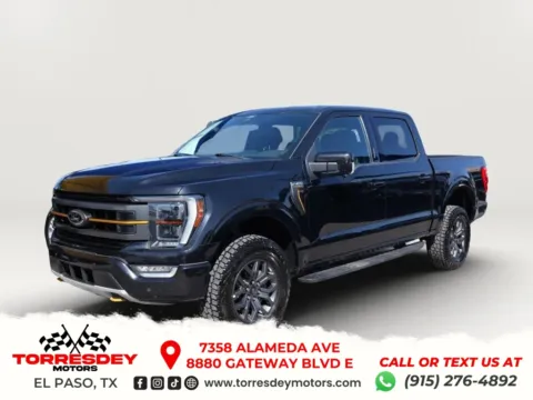 Black 2022 Ford F-150 SuperCrew Cab Tremor Pickup 4D 5 1/2 ft for sale in El Paso, TX