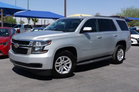 Silver 2020 Chevrolet Tahoe LT Sport Utility 4D for sale in El Paso, TX