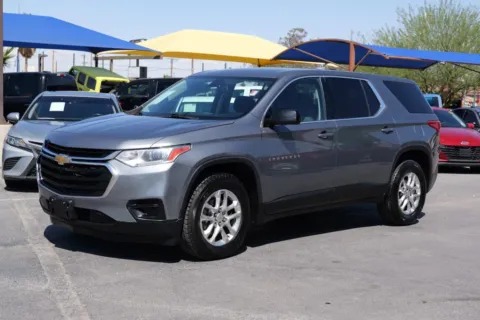 Gray 2019 Chevrolet Traverse LS Sport Utility 4D for sale in El Paso, TX